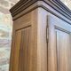 Rustic cabinet vintage fir paint original Alsace 1900s