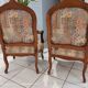 Paire de fauteuils rocaille Louis XV