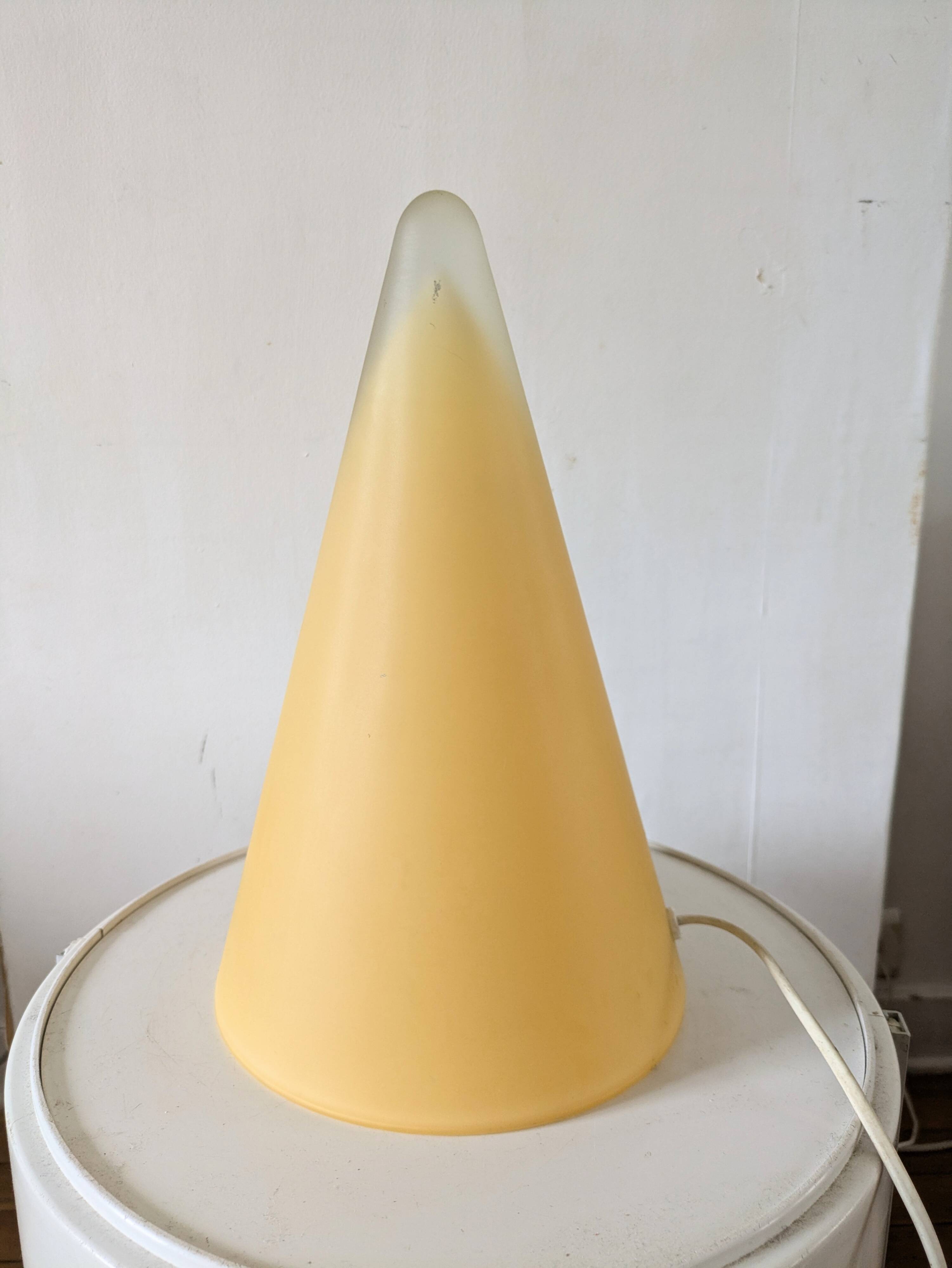Lampe Teepee en verre