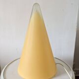 Large designer Teepee glass lamp
