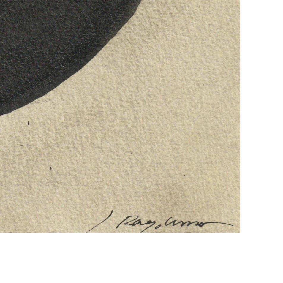 2 original drawings by J. Rodgussar – Ink on paper