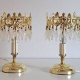 Paire de lampes de chevet