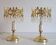 Pair of bedside lamps