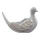 Large white bird cache pot