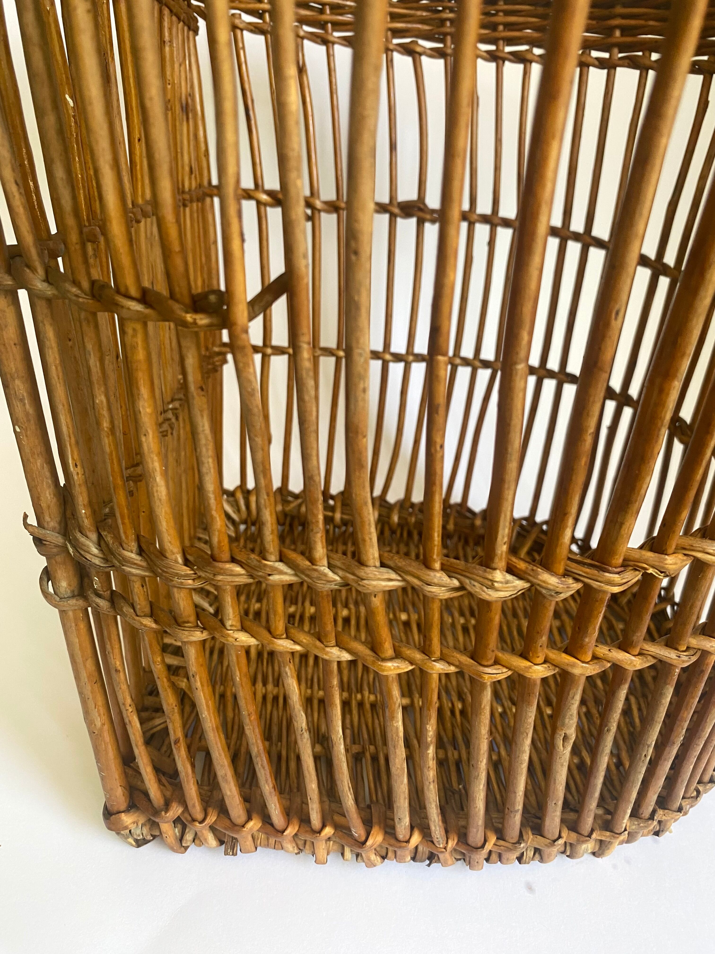 Winemaker's basket with handle