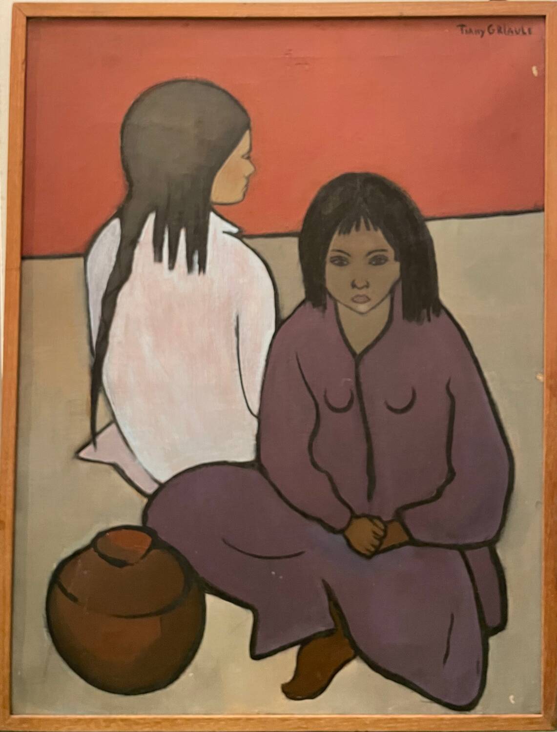 20th century expressionist painting Tiany Griaule