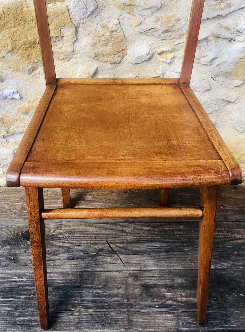 Pair of vintage bistro chairs, Stella Luterma, Circa 60'