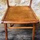 Pair of vintage bistro chairs, Stella Luterma, Circa 60'