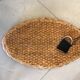Miroir ovale en corde  25x41cm