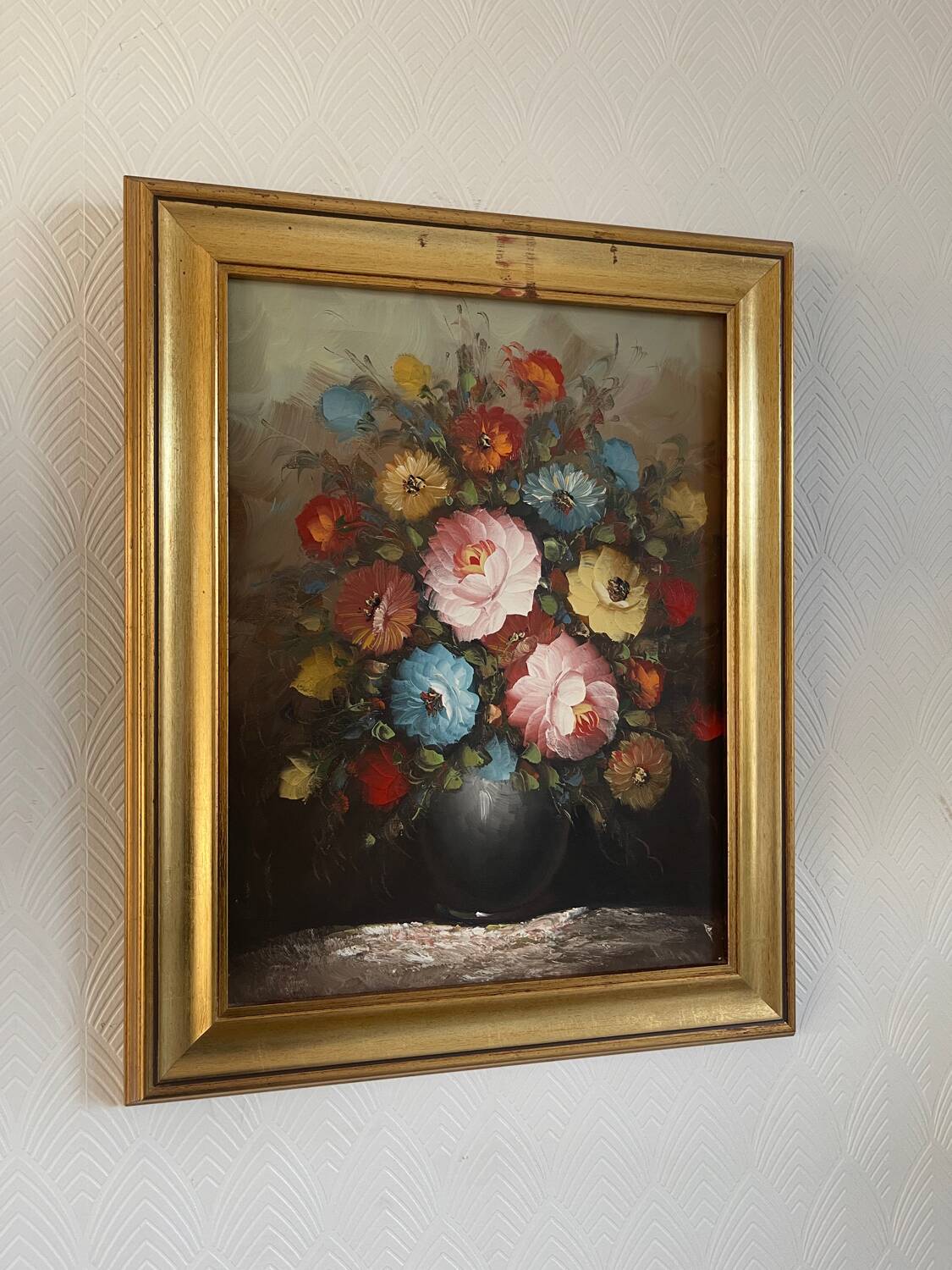Nature morte sur toile