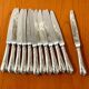 Christofle marly 12 marly knives 19.5 cm superb condition