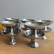 Vintage stainless steel ice cream scoops
