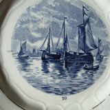 6 dessert plates Moulin des loups Amage