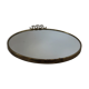 round brass mirror
