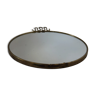 Miroir rond en laiton 26cm