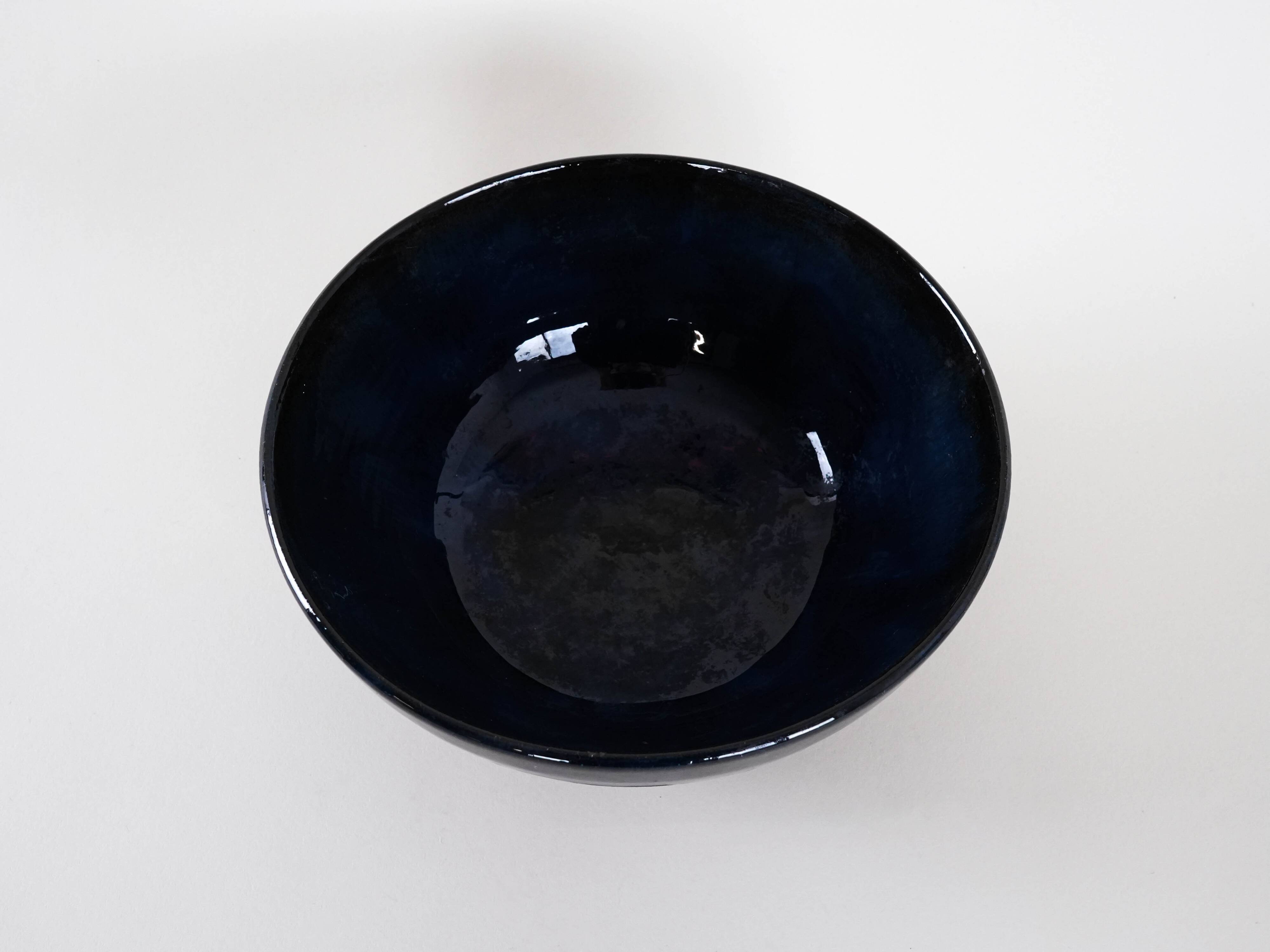 Stoneware bowl, Danish design, 1960s, production: Denmark