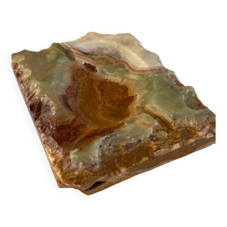 Vintage Italian onyx ashtray from the 60s-70s.