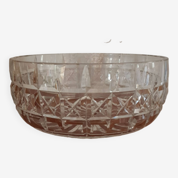Saint-louis crystal salad bowl