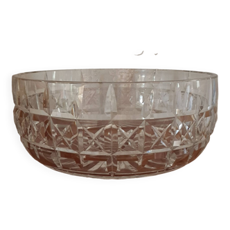 Saint-louis crystal salad bowl