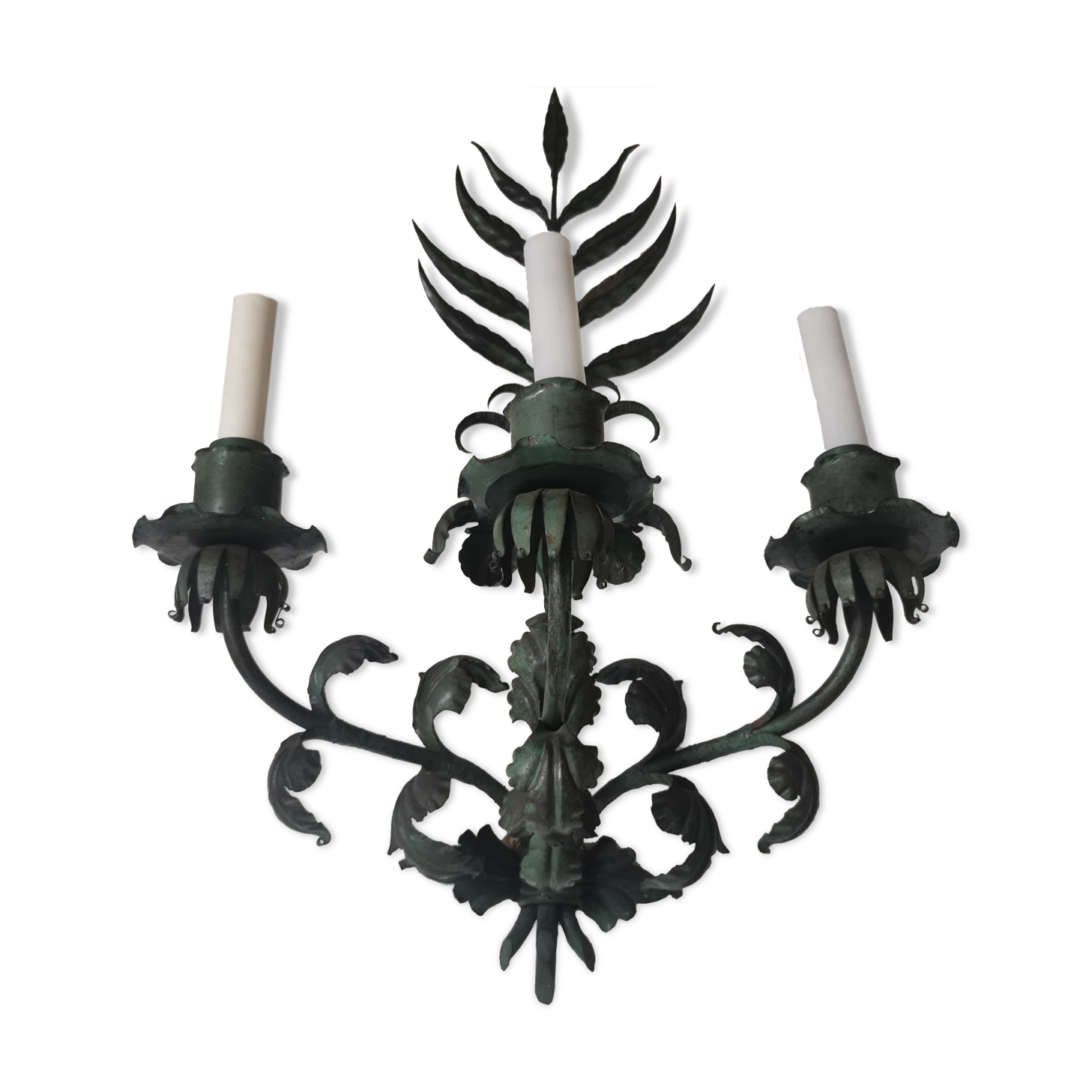 Wall lamp iron and sheet metal