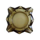 Smoked star ashtray Luminarc by J.G During 1970