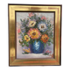 Old oil painting / Bouquet of flowers