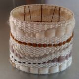 Vintage wool lampshade