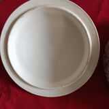 antique soup tureen Terre de Feu 1920/1930 with a decoration of birds and insects