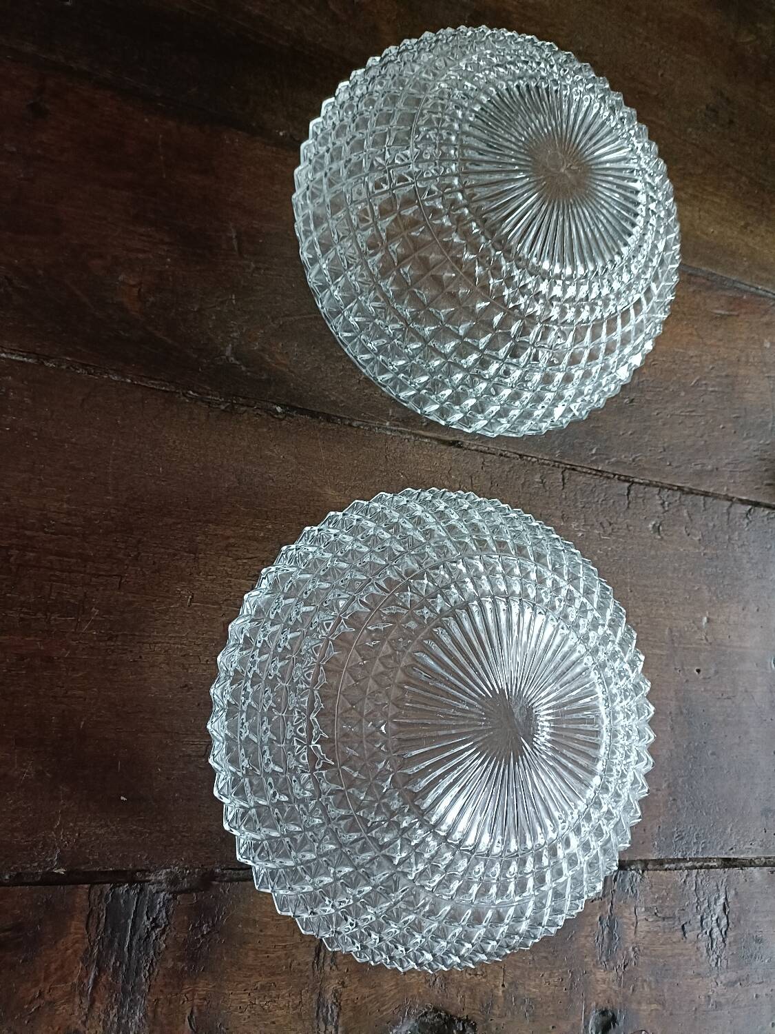 Pair of 1960s wall/ceiling lights