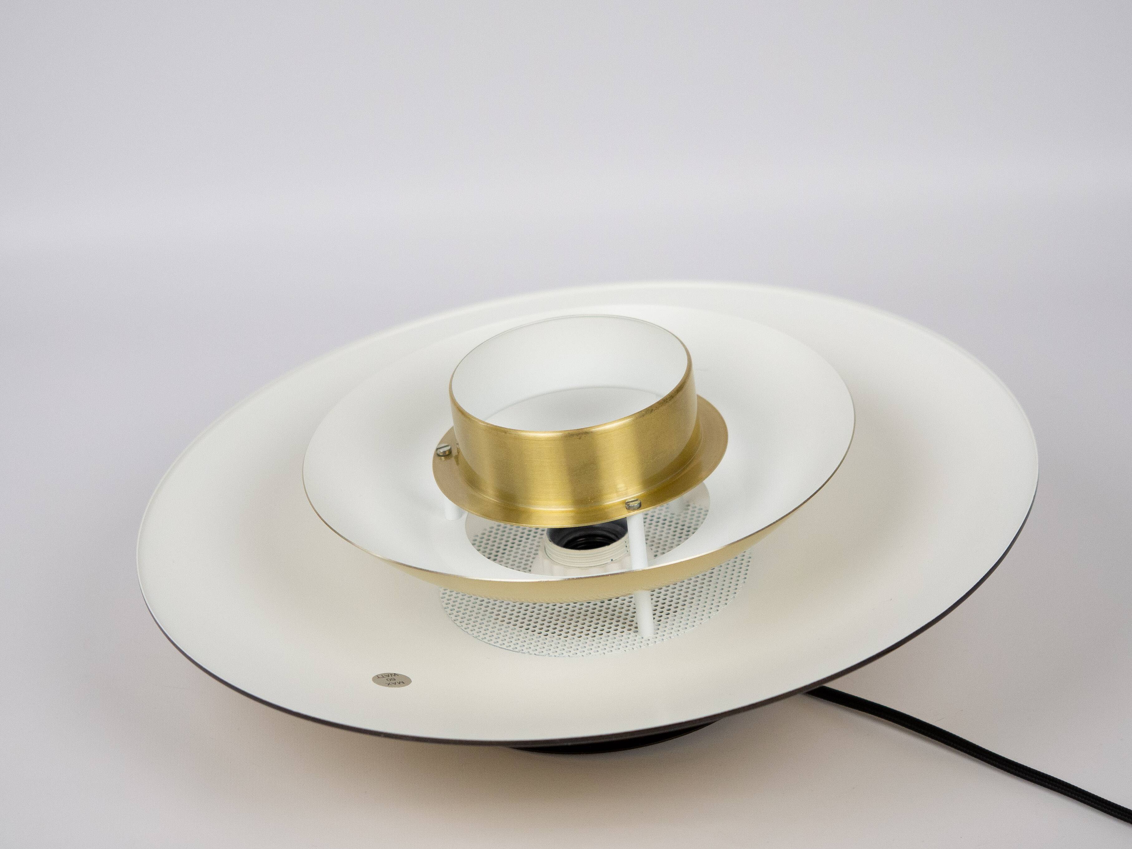 Lampe suspendue vintage danoise des années 1980