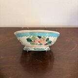 Coupe Plate Empty Pocket Family Rose Celadon Porcelain Peranakan Qing
