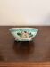 Coupe Plate Empty Pocket Family Rose Celadon Porcelain Peranakan Qing