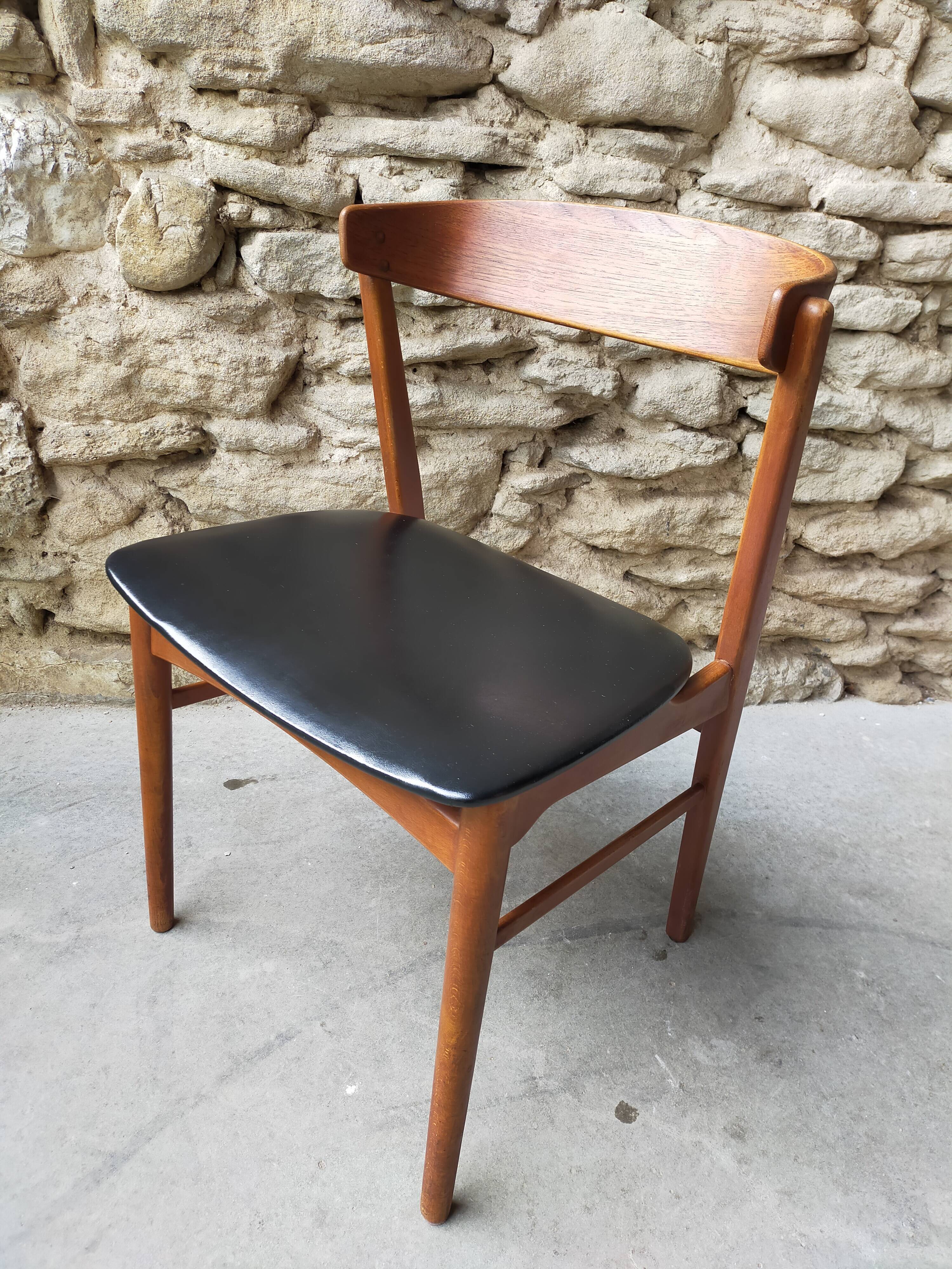 4 Danish Farstrup chairs