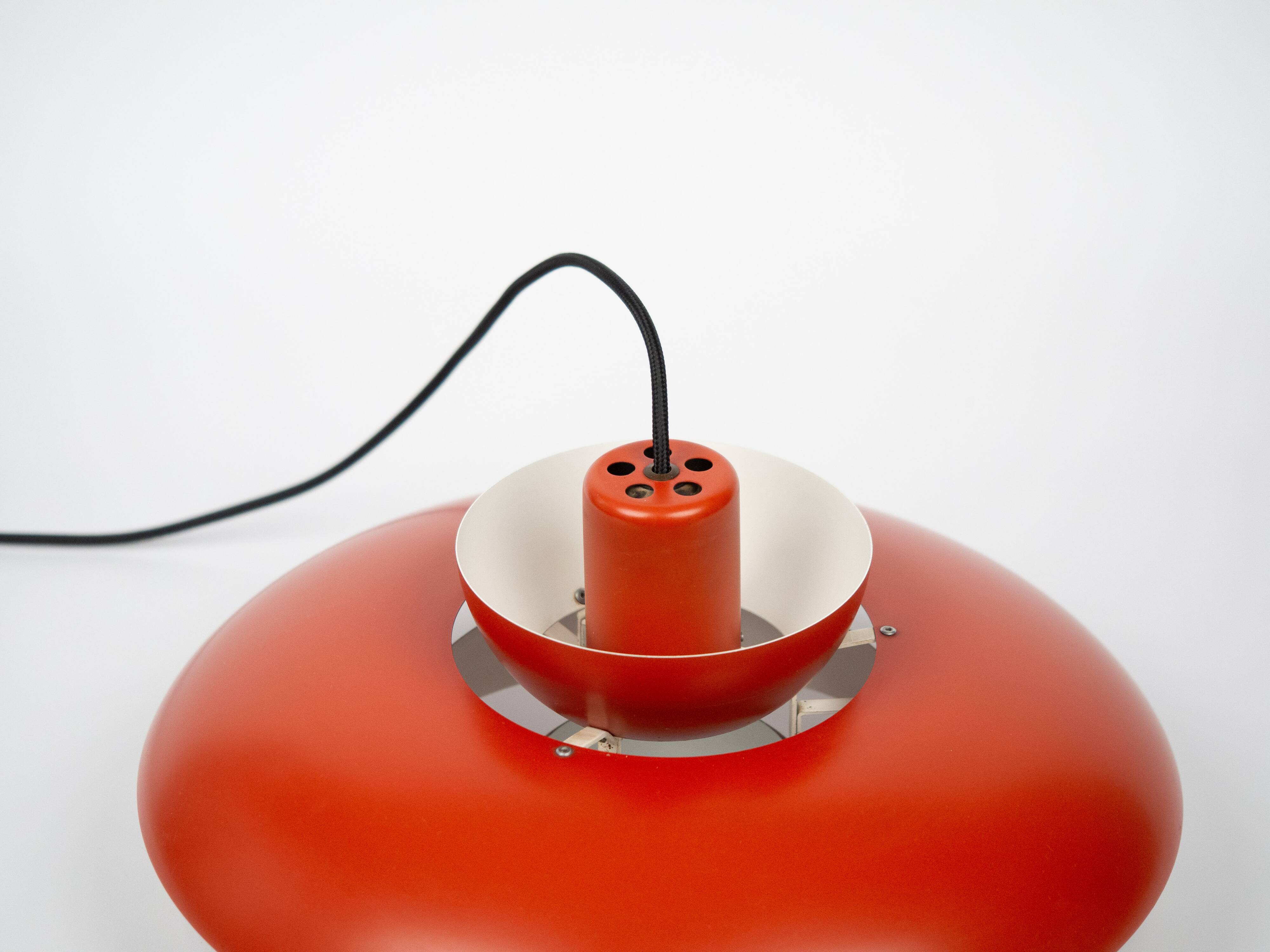 Danish vintage pendant lamp Penta by Jo Hammerborg, Fog og Morup, 1963