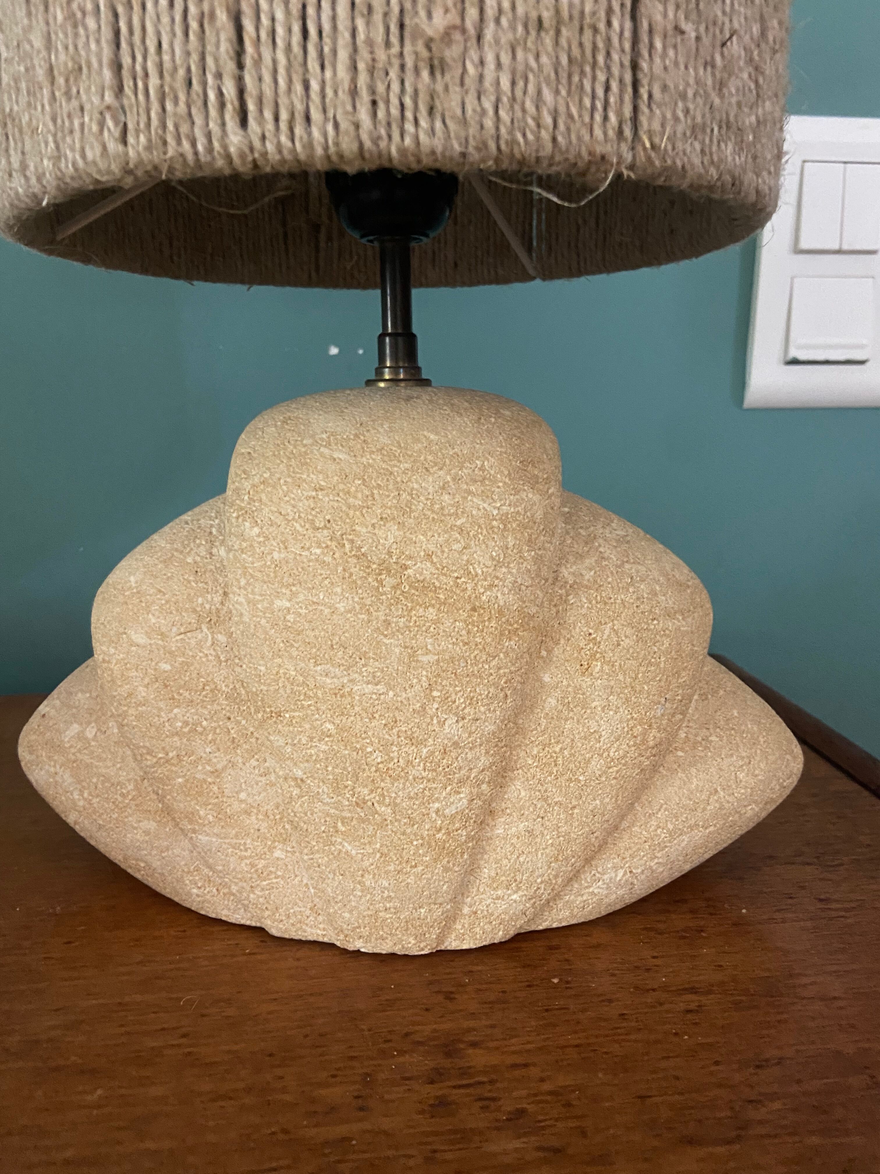 Stone lamp 70s