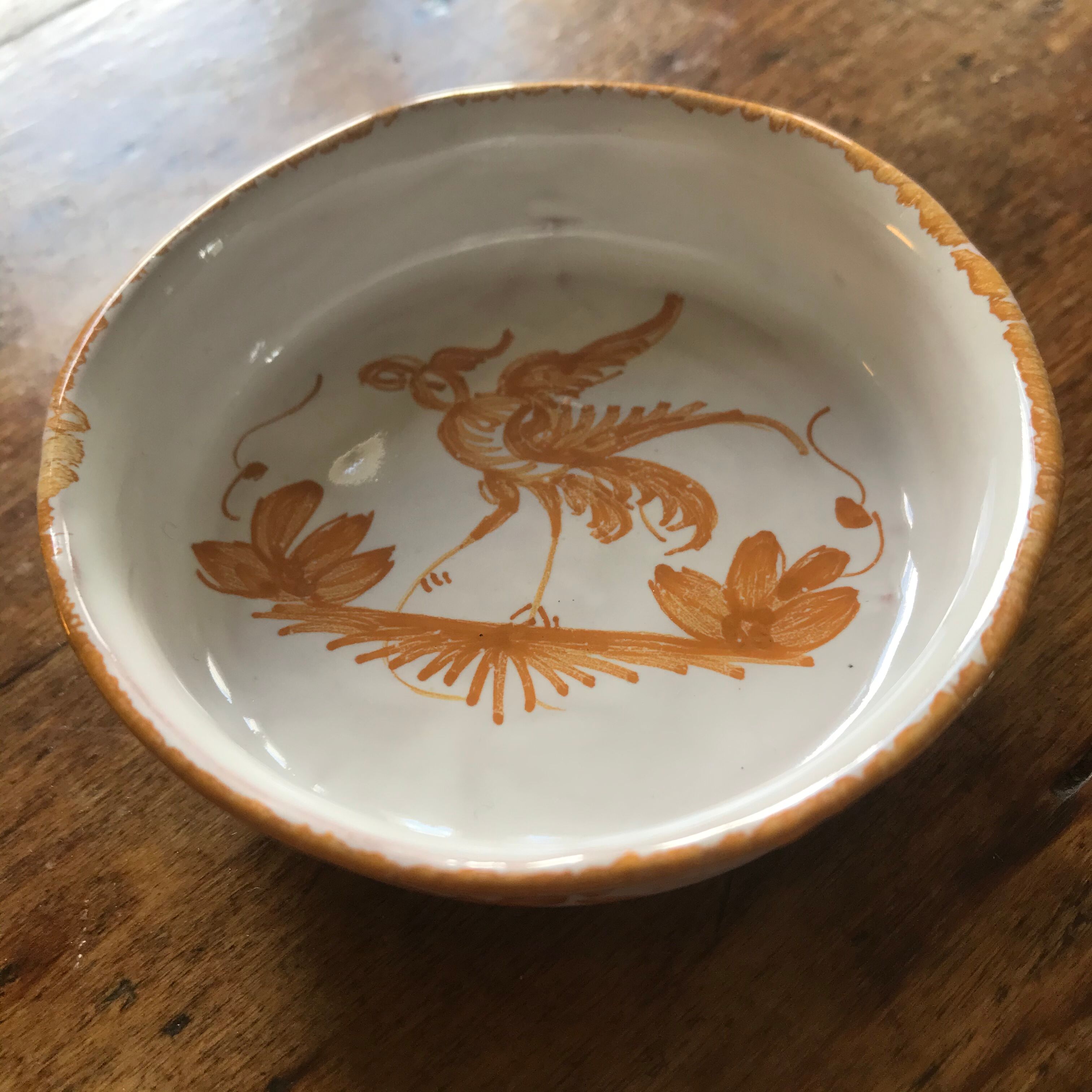 Empty cup earthenware pockets Martre Tolosane