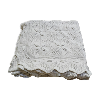 Couvre lit au crochet