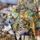 Thalmos, The Holy Mountain Sainte-Victoire, Oil on canvas