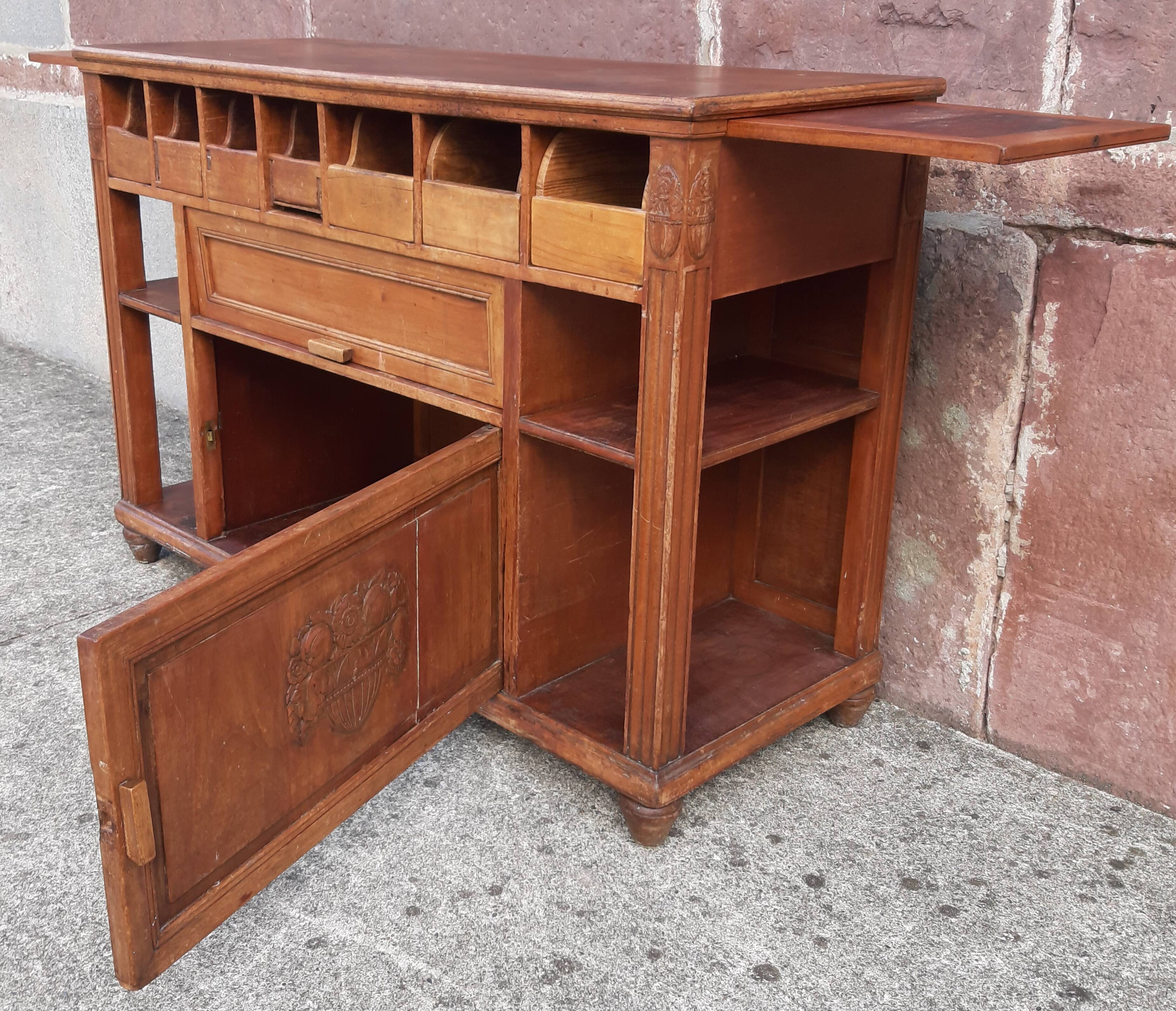 1950s restaurant serving trolley (serving console or coffee cabinet)