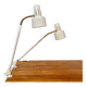 Pair of large industrial lamps 1950.