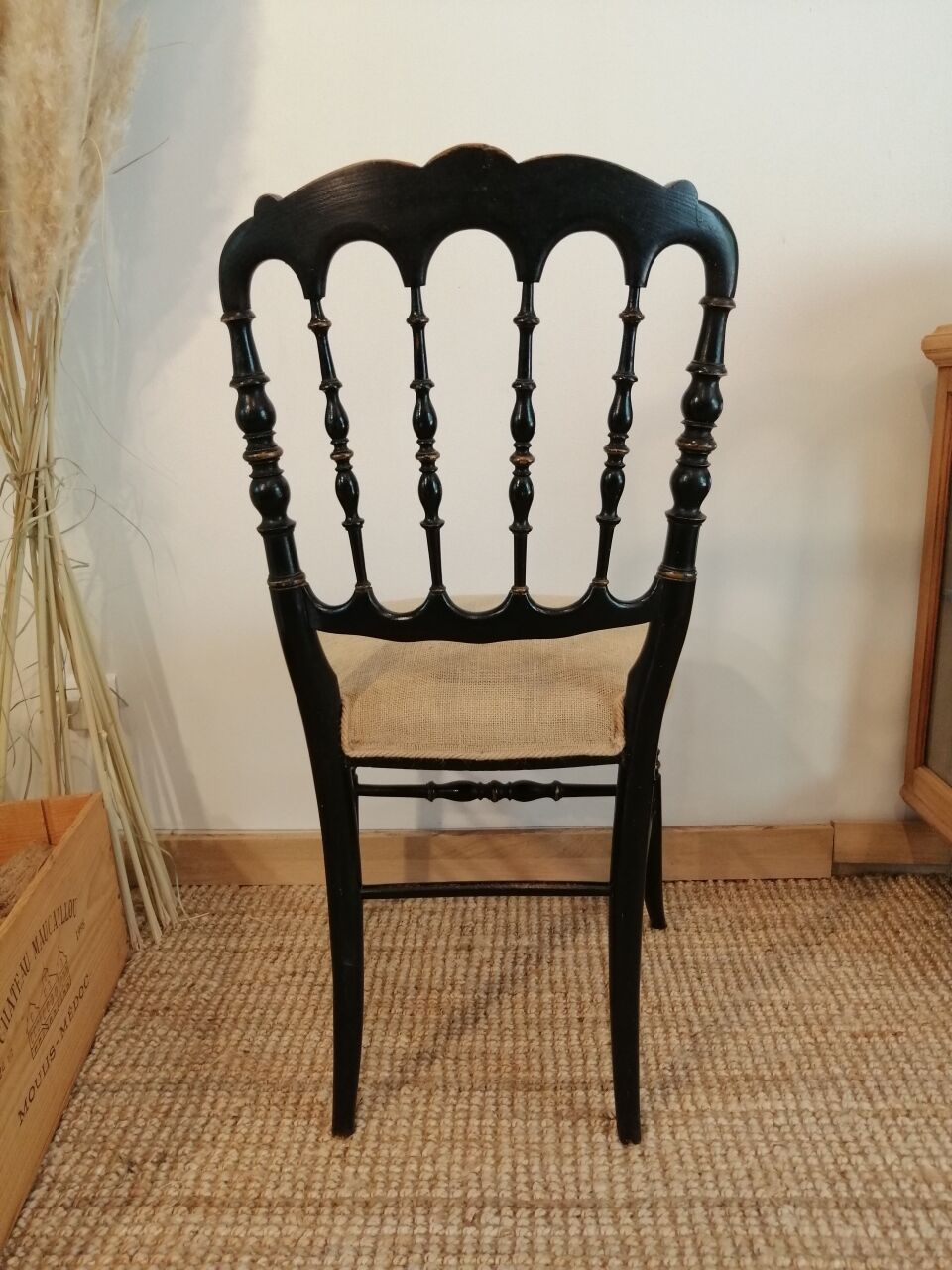 Chair Napoleon III period 19th.