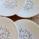 Vintage deep plates in Gien earthenware, model Marie-Claire.