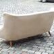 Sofa sofa and 2 armchairs chauffeurs flesh years Wing 50 vintage
