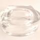 Monumental Czech Moser ashtray made of hand-cut crystal.
