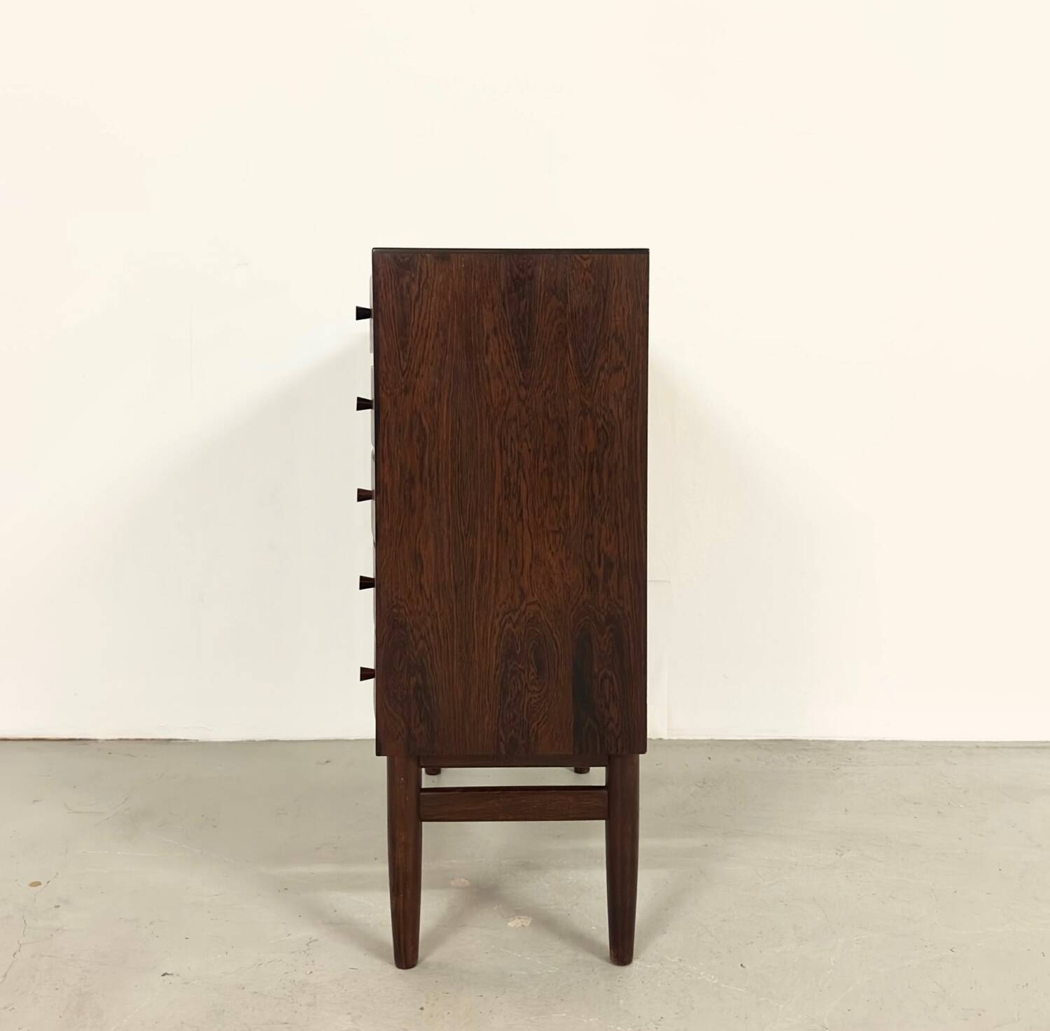 Danish rosewood chest of drawers by Kai Kristiansen, 1950s