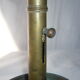 Old brass candlestick