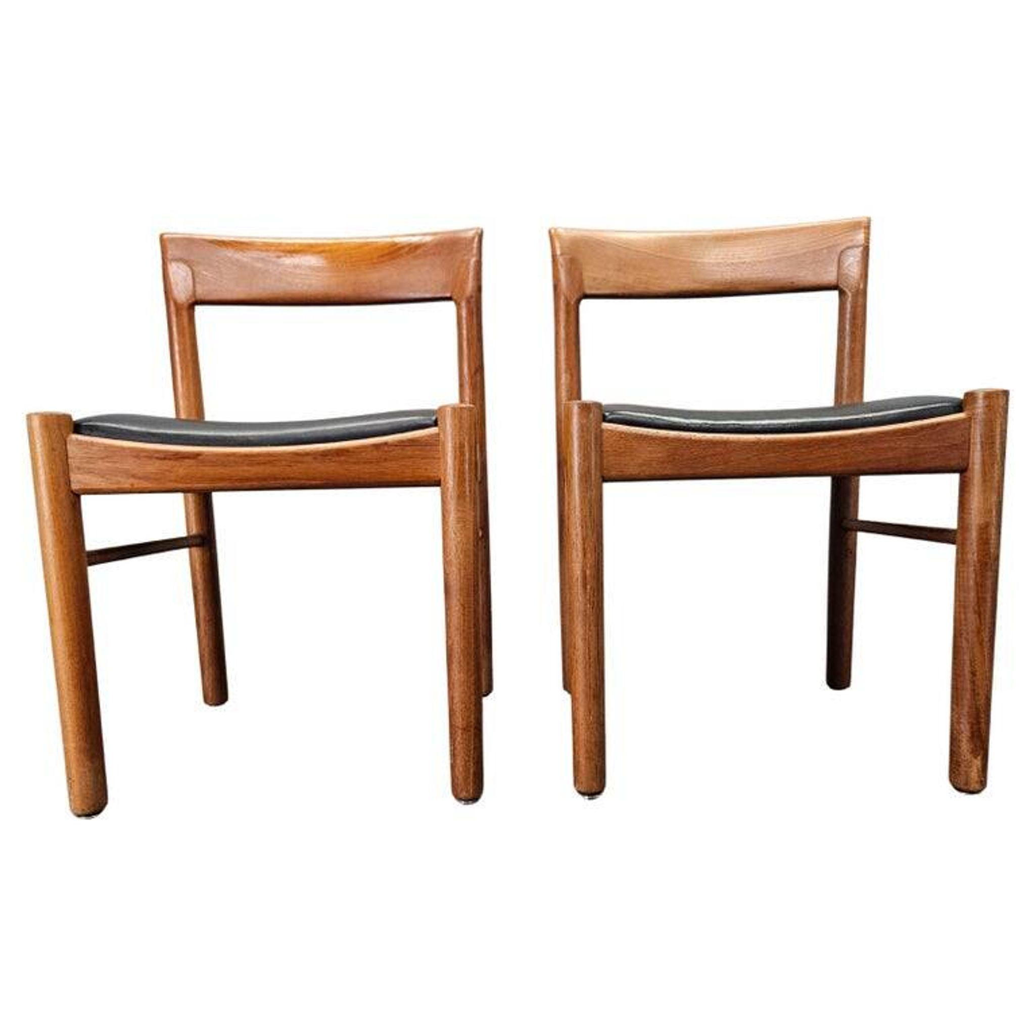 2 chaises Bramin, Danemark années 1960