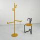 Yellow towel holder by Makio Hasuike for Gedy, 1970s