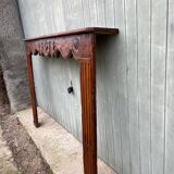 Wood fireplace