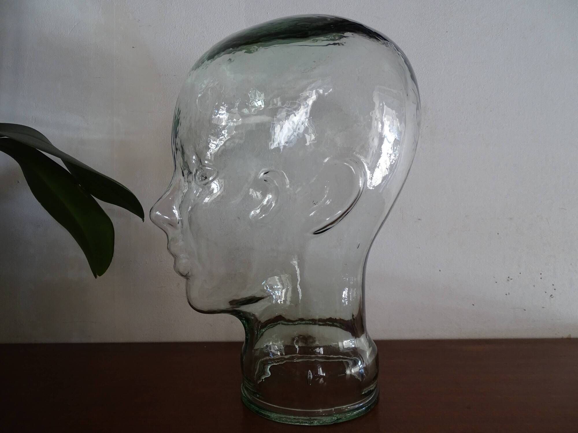 Wig blown glass vintage 60/70